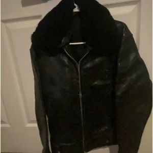 Mens leather jacket